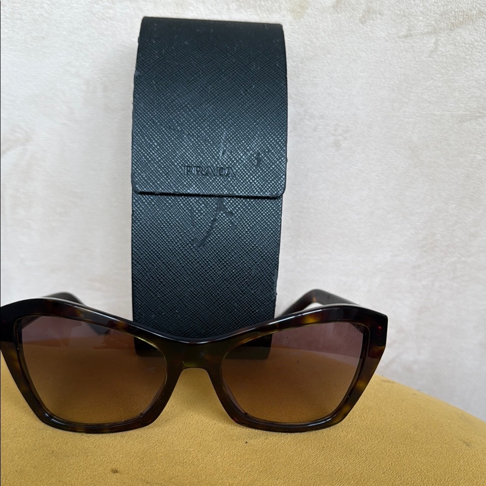 Prada Brown Gradient Cat-Eye Sunglasses